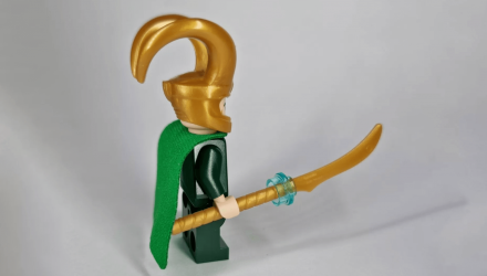 Конструктор Lego Фігурка Loki Spongy Cape Foil Pack Super Heroes 242211 sh0644 Новий - Retromagaz, image 3