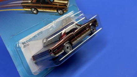 Тематическая Машинка Hot Wheels '65 Pontiac GTO Ultra Hots 1:64 JBY65 Brown - Retromagaz, image 3