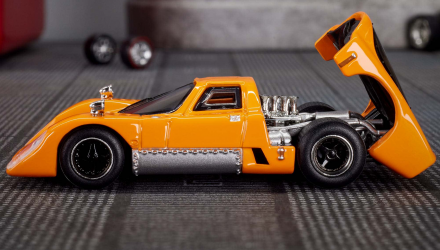 Машинка Premium Hot Wheels McLaren M6GT Elite 64 1:64 HWG05 Orange - Retromagaz, image 6