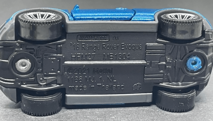 Тематическая Машинка Matchbox Range Rover Evoque Moving Parts 1:64 FWD28/HVN11 Blue - Retromagaz, image 4