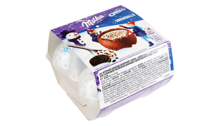 Шоколад Молочний Milka Snowballs Oreo 4 Pieces - Retromagaz, image 2