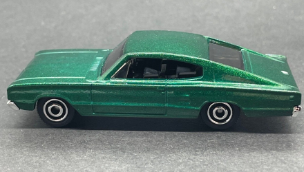 Машинка Большой Город Matchbox 1966 Dodge Charger Showroom 1:64 HVN82 Dark Green - Retromagaz, image 4