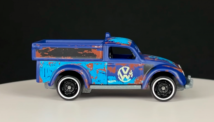 Тематична Машинка Hot Wheels '49 Volkswagen Beetle Pickup Volkswagen 1:64 HDH46 Blue - Retromagaz, image 5