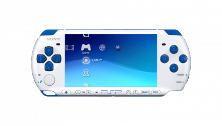 Консоль Sony PlayStation Portable Slim PSP-3ххх Модифицированная 32GB White Blue + 5 Встроенных Игр Б/У - Retromagaz, image 1