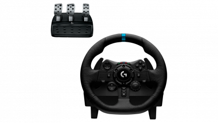 Набір Кермо Дротовий Logitech PlayStation 4 G923 Black Новий  + Важіль перемикання передач 5 Xbox Driving Force Shifter - Retromagaz, image 1