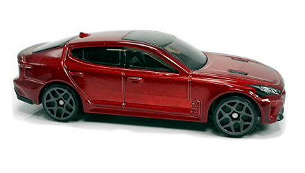 Машинка Базовая Hot Wheels 2019 KIA Stinger GT Turbo 1:64 GRY58 Red - Retromagaz, image 3