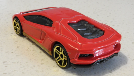 Машинка Базовая Hot Wheels Lamborghini Aventador Miura Homage Exotics 1:64 FJY02 Red - Retromagaz, image 3