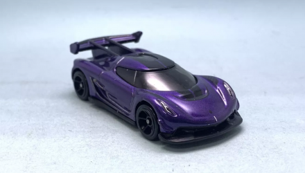 Машинка Базова Hot Wheels 2020 Koenigsegg Jesko Exotics 1:64 HTC21 Purple - Retromagaz, image 1