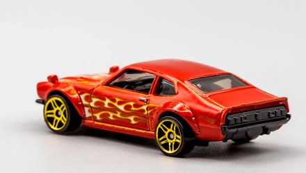 Машинка Базова Hot Wheels Custom Ford Maverick Flames 1:64 GHF52 Red - Retromagaz, image 3