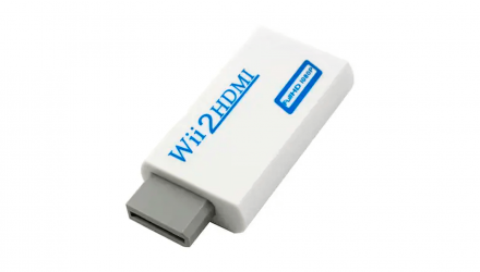 Адаптер RMC Wii Converter HDMI 1.4 + Jack 3.5 - AV Multi Out White Новий - Retromagaz, image 2