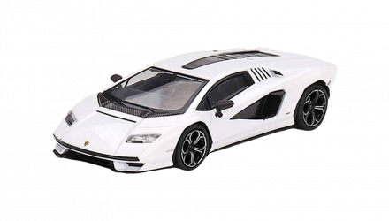 Машинка Premium MINI GT Lamborghini Countach 1:64 White - Retromagaz, image 1