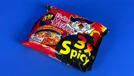 Лапша Samyang Buldak Hot Chicken Flavor Ramen 3x Spicy Острая 140g - Retromagaz, image 1