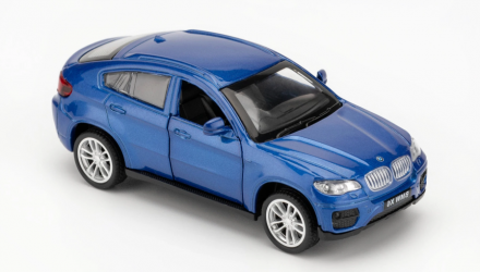 Машинка Автопром BMW X6 1:43 Blue - Retromagaz, image 4