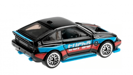 Машинка Базовая Hot Wheels 1985 Honda CR-X Speed Graphics 1:64 GTC57 Black - Retromagaz, image 3