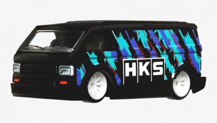 Машинка Premium Hot Wheels 2шт MBK Van / Nissan Skyline GT-R (BCNR33) HKS 2-Packs 1:64 HKF53 Black - Retromagaz, image 2