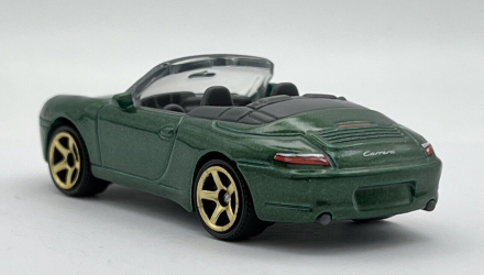 Машинка Велике Місто Matchbox Porsche 911 Carrera Cabriolet Highway 1:64 HFR92 Green - Retromagaz, image 6