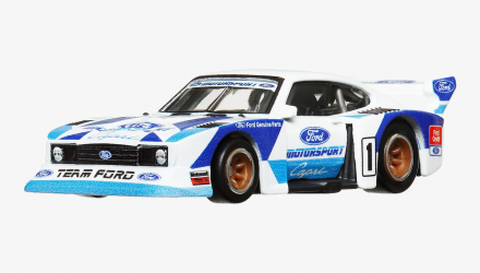 Машинка Premium Hot Wheels Ford Capri Gr.5 Race Day 1:64 HKC58 White - Retromagaz, image 2