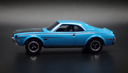 Тематична Машинка Matchbox 1970 AMC Javelin Moving Parts 1:64 FWD28/HVM76 Blue - Retromagaz, image 4