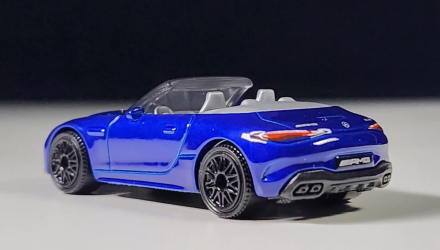 Машинка Большой Город Matchbox Mercedes-AMG SL 63 Highway 1:64 HKW29/HLD46 Blue - Retromagaz, image 5