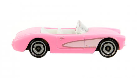 Машинка Базова Hot Wheels 1956 Corvette Barbie The Movie 1:64 HPR54 Pink - Retromagaz, image 4