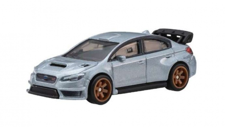 Машинка Premium Hot Wheels '16 Subaru WRX STI Boulevard 1:64 HCR07 Metallic Silver - Retromagaz, image 2