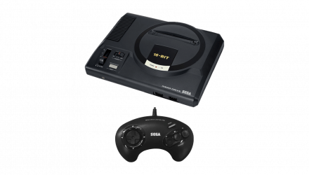 Набір Консоль Sega Mega Drive 1 16xx-xx Europe Black Б/У  + Геймпад Дротовий  Grey - Retromagaz, image 1