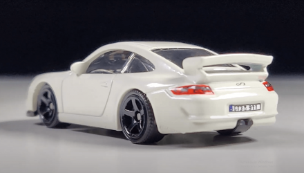 Машинка Велике Місто Matchbox Porsche 911 GT3 Highway 1:64 HVP19 White - Retromagaz, image 2