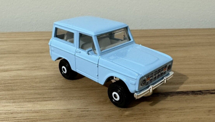 Машинка Велике Місто Matchbox 1970 Ford Bronco Adventure 1:64 HVN34 Blue - Retromagaz, image 1