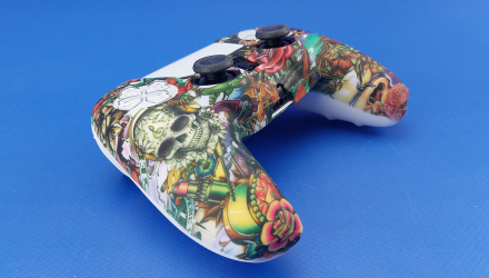 Чохол Силіконовий RMC PlayStation 5 Tatto Art Green Новий - Retromagaz, image 5