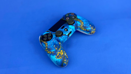 Чохол Силіконовий RMC PlayStation 4 Sea Blue Новий - Retromagaz, image 3