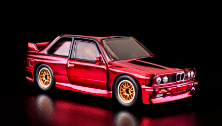 Машинка Premium Hot Wheels 1991 BMW M3 Red Line Club RLC 1:64 HNL25 Red - Retromagaz, image 7