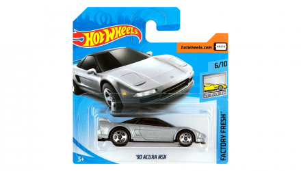 Машинка Базовая Hot Wheels '90 Acura NSX Factory Fresh 1:64 FJW10 Silver - Retromagaz, image 1