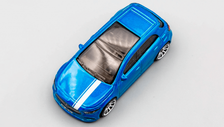 Машинка Базовая Hot Wheels '19 Mercedes-Benz A-Class Hatchbacks 1:64 HCV27 Blue - Retromagaz, image 4