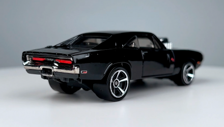 Тематическая Машинка Hot Wheels '70 Dodge Charger R/T Fast & Furious 1:64 HNR88/HNT11 Black - Retromagaz, image 3