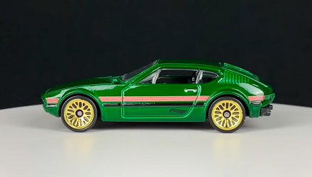 Тематическая Машинка Hot Wheels Volkswagen SP2 Volkswagen 1:64 HDH43 Green - Retromagaz, image 4