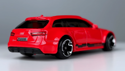 Тематична Машинка Hot Wheels '17 Audi RS 6 Avant Hot Wagons 1:64 HWR56/HRR85 Red - Retromagaz, image 3