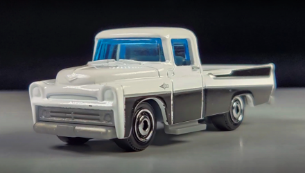 Машинка Велике Місто Matchbox Dodge Sweptside Pickup Showroom 1:64 HLD38 White - Retromagaz, image 2