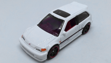 Машинка Базова Hot Wheels '90 Honda Civic EF Then and Now 1:64 DVB00 White - Retromagaz, image 2