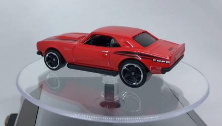 Машинка Базова Hot Wheels '68 Copo Camaro Workshop 1:64 BFG66 Red - Retromagaz, image 4