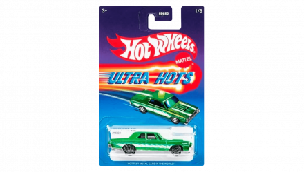 Тематическая Машинка Hot Wheels '64 Dodge 330 Ultra Hots 1:64 HDG52/HRX08 Green - Retromagaz, image 5