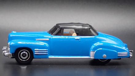 Машинка Велике Місто Matchbox '41 Cadillac Series 62 Showroom 1:64 GKK27/HVL57/HVN85 Blue - Retromagaz, image 3