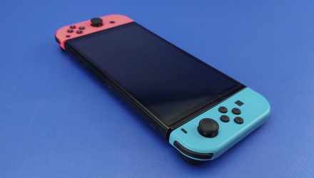 Набір Консоль Nintendo Switch OLED Model HEG-001 64GB Blue Red Новий  + Чохол Твердий Black + Захисне Скло - Retromagaz, image 6