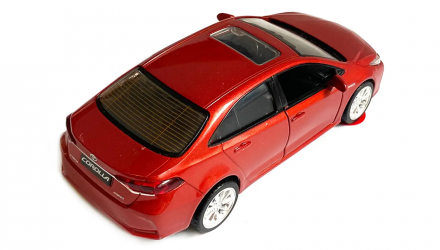 Машинка Автопром Toyota Corolla Hybrid 1:43 Red - Retromagaz, image 2