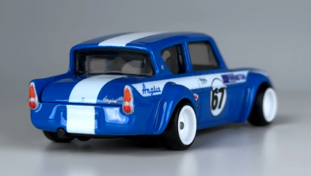 Машинка Premium Hot Wheels '67 Ford Anglia Racer Boulevard 1:64 GJT68/HKF32 Blue - Retromagaz, image 3