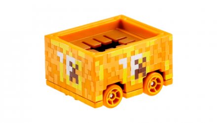 Машинка Базова Hot Wheels Minecraft Minecart Screen Time 1:64 GRX95 Orange - Retromagaz, image 2