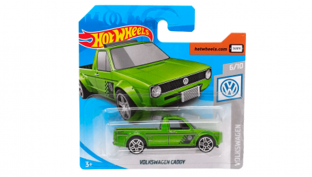 Машинка Базова Hot Wheels Volkswagen Caddy Volkswagen 1:64 FYD59 Green - Retromagaz, image 1