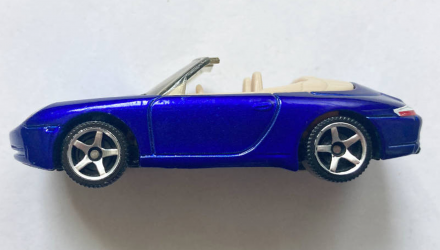 Тематична Машинка Matchbox Porsche 911 Carrera Cabriolet Germany 1:64 GWL49/HPC63 Blue - Retromagaz, image 2