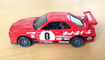 Машинка Базова Hot Wheels Nissan Skyline GT-R (R34) Need for Speed Nightburnerz 1:64 DHP63 Red - Retromagaz, image 4