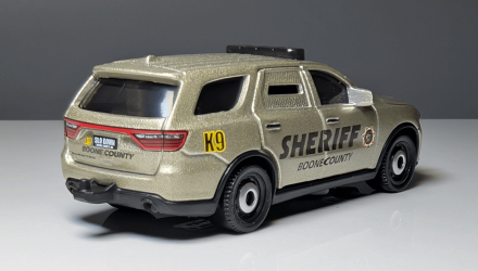 Тематическая Машинка Matchbox 2018 Dodge Durango Moving Parts 1:64 FWD28/HVM78 Grey - Retromagaz, image 2