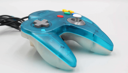 Геймпад Проводной Nintendo N64 NUS-005 Limited Edition Trans-Ice Blue 1.8m Б/У - Retromagaz, image 2